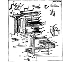 Kenmore 1037544410 body section diagram