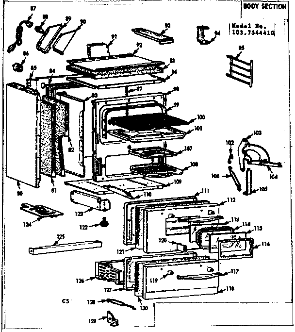 Body section