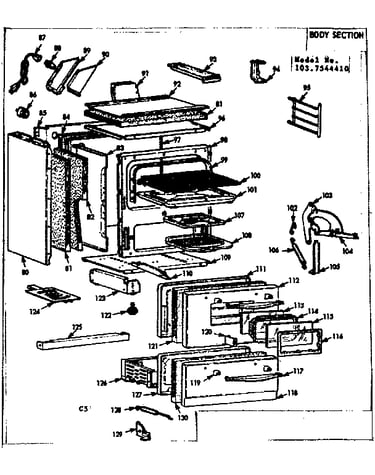 Body section