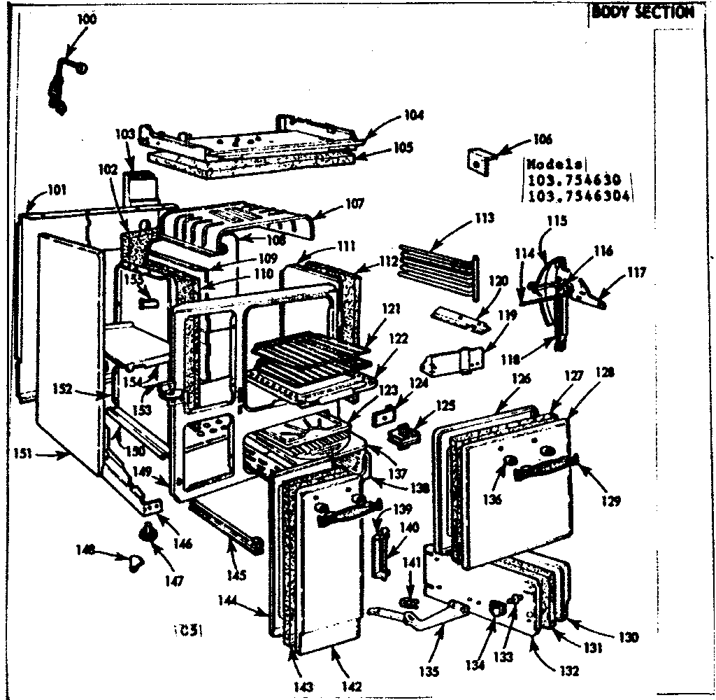 Body section