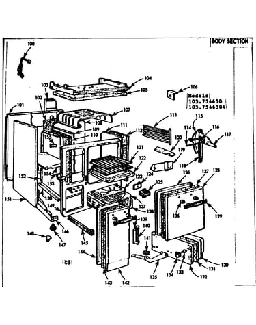 Body section