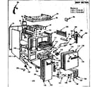 Kenmore 1037556304 body section diagram