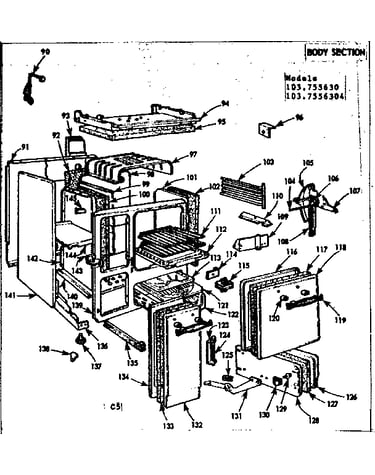 Body section