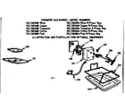Kenmore 1037685800 illustration and parts list for optional equipment diagram