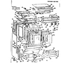 Kenmore 1037804400 body section diagram