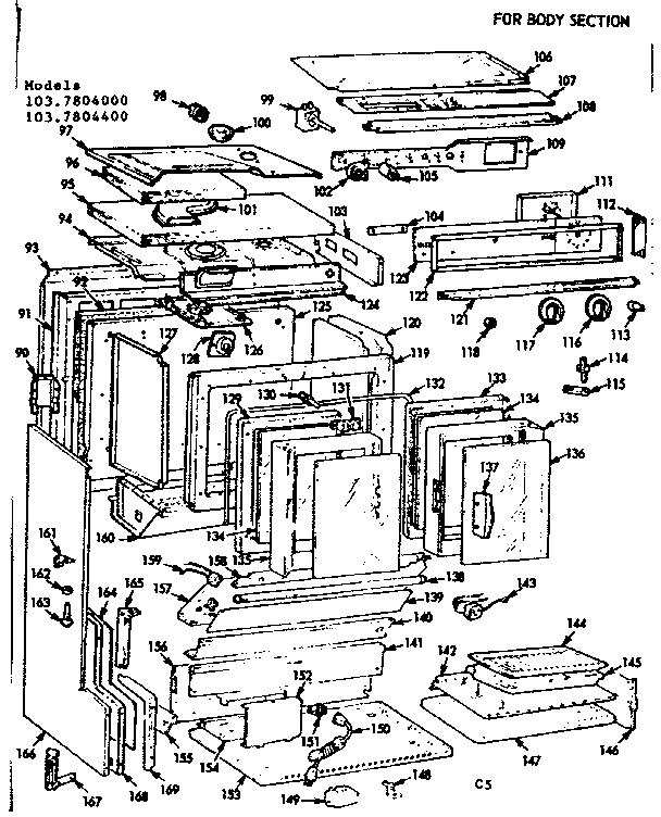 Body section