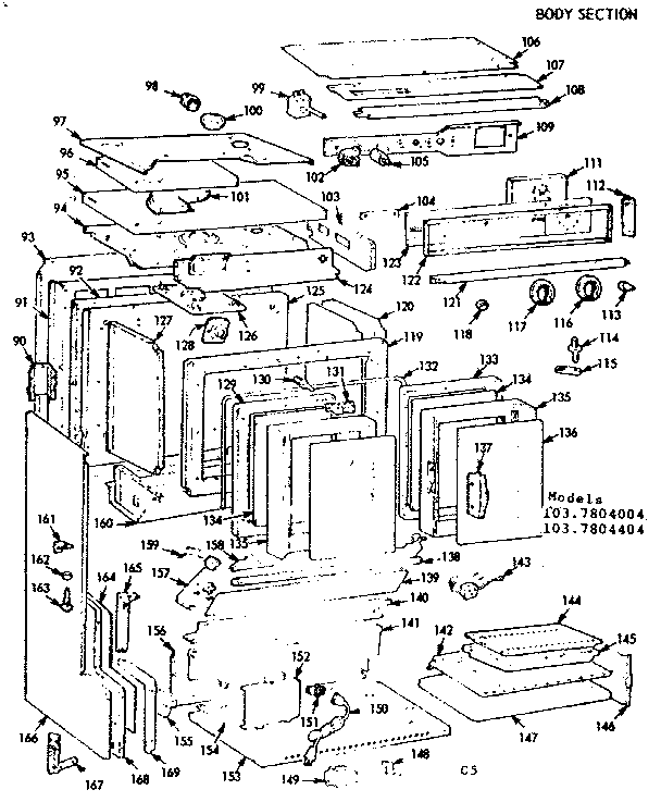Body section