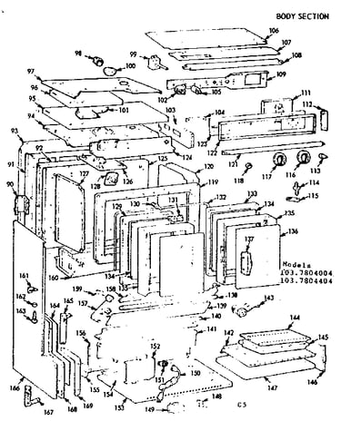 Body section