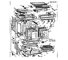 Kenmore 1037824000 body section diagram