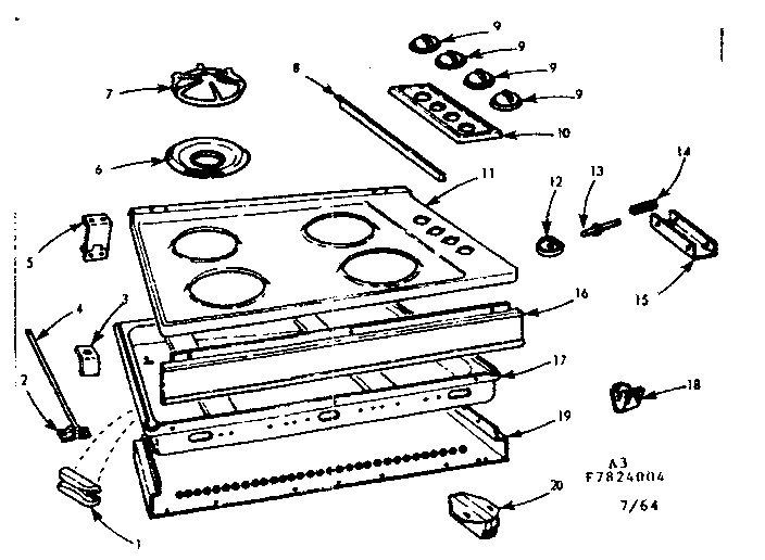 Main top section