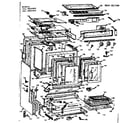 Kenmore 1037824404 body section diagram