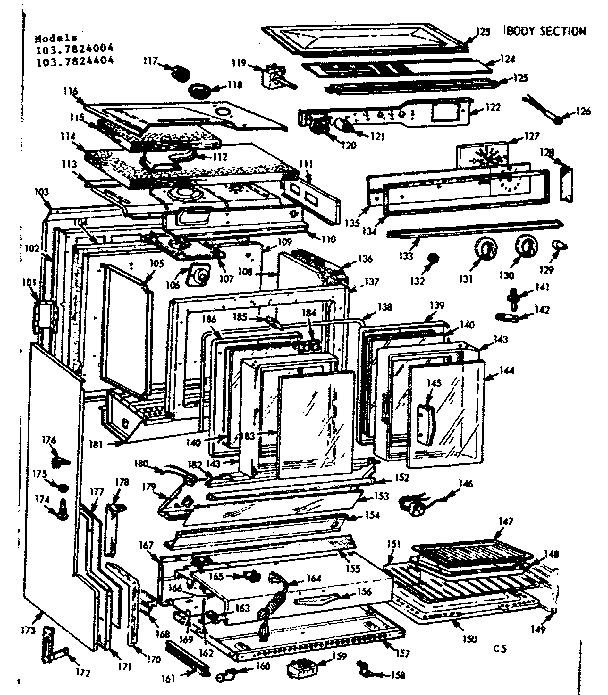 Body section