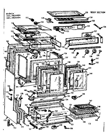 Body section
