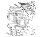 Kenmore 1037844000 body section diagram
