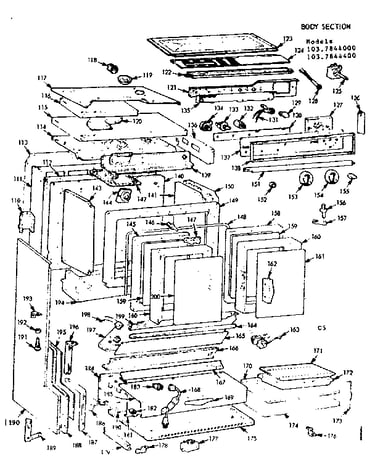 Body section