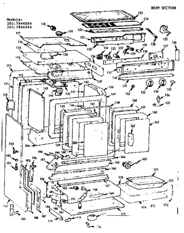 Body section