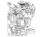 Kenmore 1037844014 body section diagram