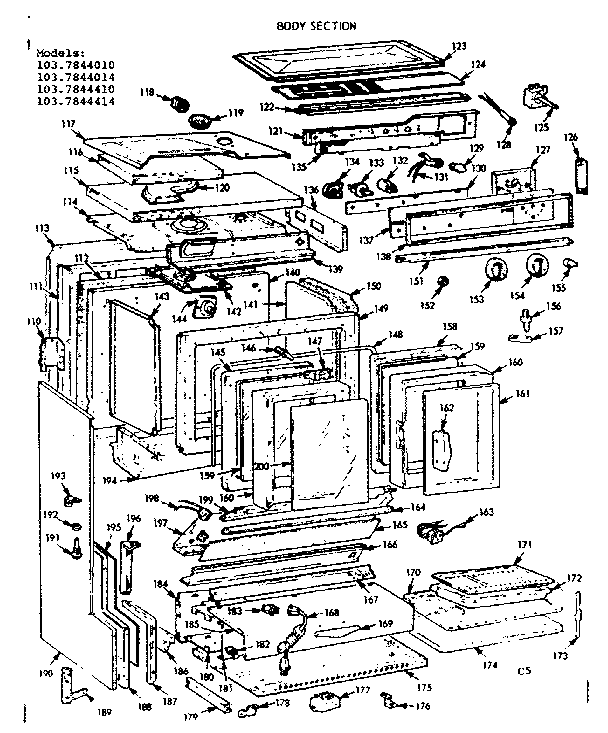 Body section