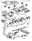 Lower burner section