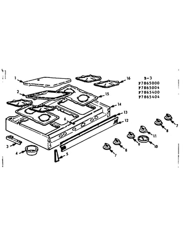 Maintop section
