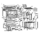 Kenmore 1037865004 eye level oven diagram