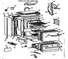 Kenmore 1037884030 lower oven diagram