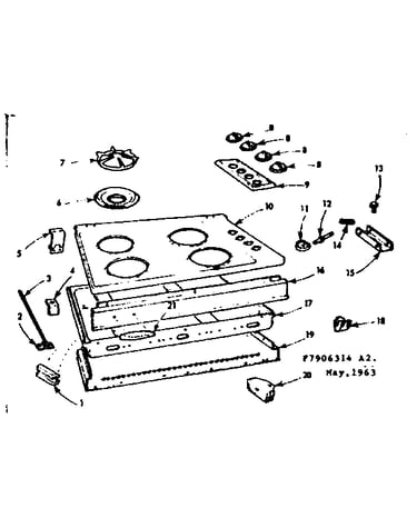 Maintop and body section