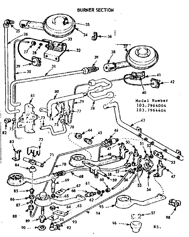 BURNER SECTION