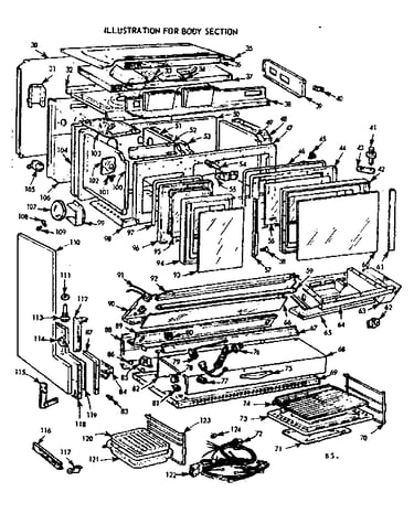 Body section