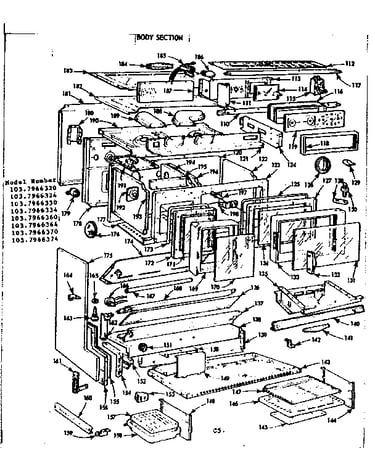 Body section