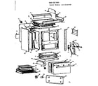 Kenmore 1039406400 body section diagram