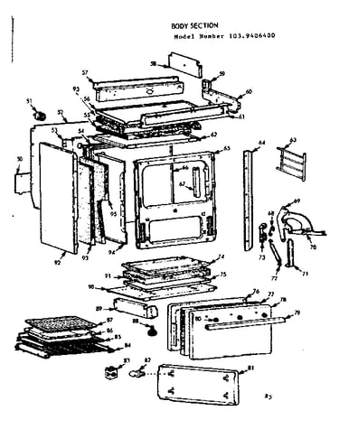 Body section