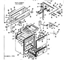 Kenmore 119718440 body section diagram
