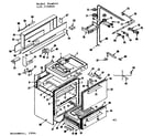 Kenmore 119719840 body section diagram