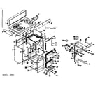 Kenmore 119760400 body section diagram