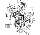 Kenmore 1199226550 body section diagram