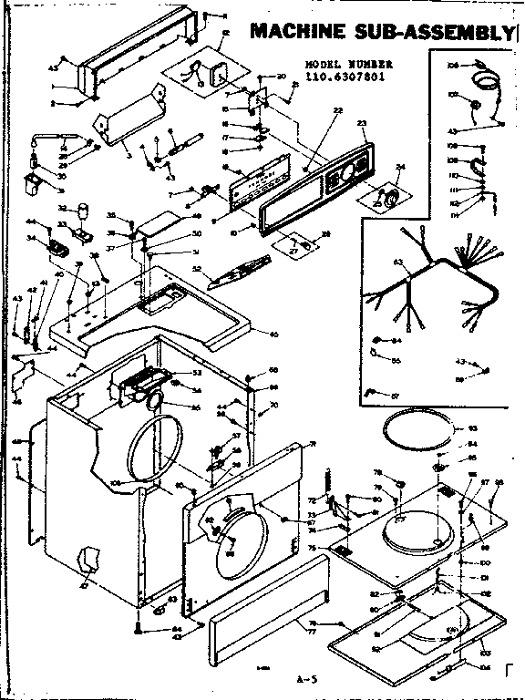 Machine sub-assembly