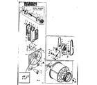 Kenmore 1106317800 bulkhead assembly diagram