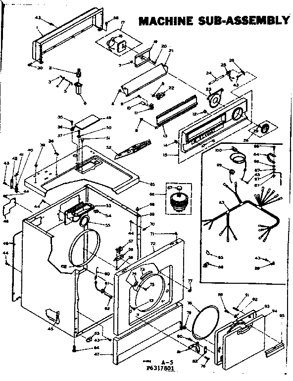 MACHINE SUB-ASSEMBLY