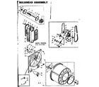Kenmore 1106317801 bulkhead assembly diagram