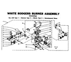 Kenmore 1106317801 white rodgers burner assembly diagram