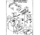 Kenmore 1106317802 machine sub-assembly diagram