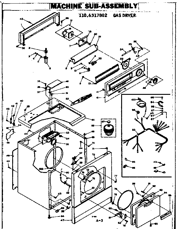 Machine sub-assembly