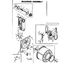Kenmore 1106317802 bulkhead assembly diagram