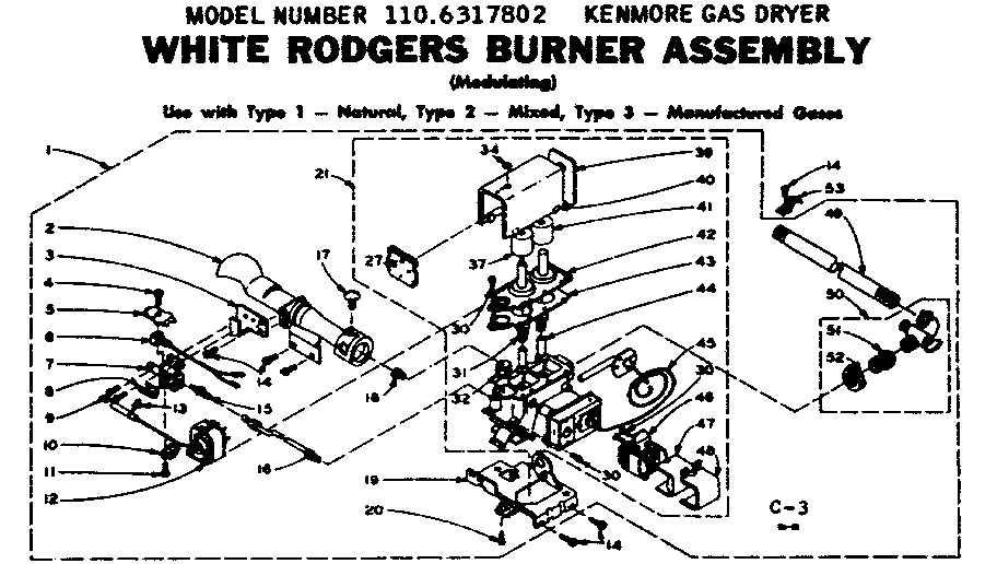White rodgers burner