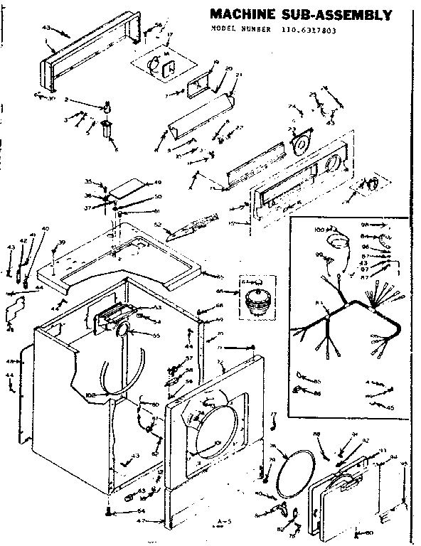 Machine sub-assembly
