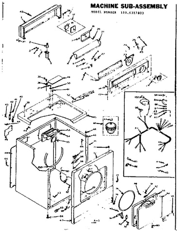 Machine sub-assembly