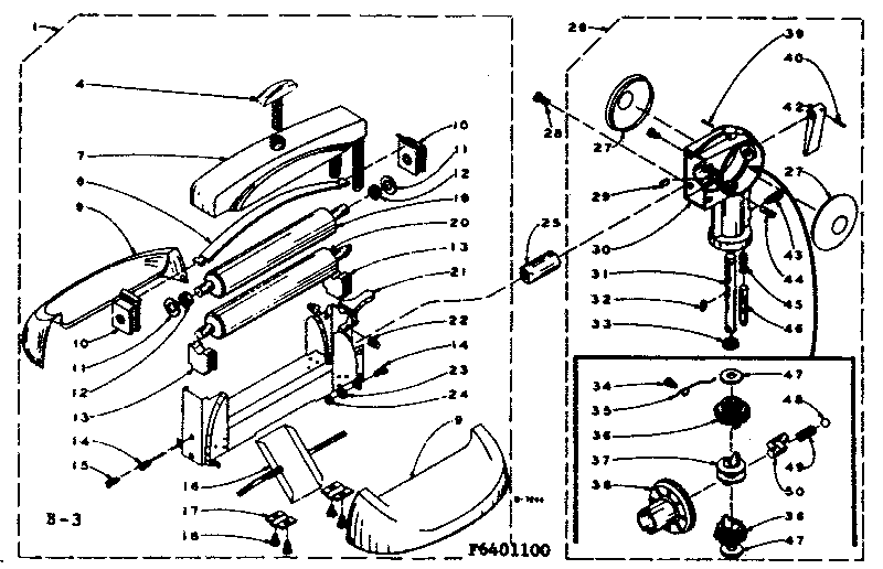 WRINGER GEAR CASE