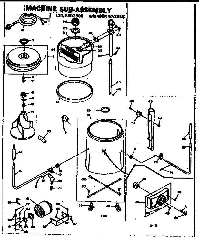 Machine sub-assembly