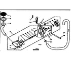 Kenmore 1106402500 pump assembly diagram
